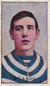 1907-08 Sniders and Abrahams Australian Footballers - Victorian League Players Series D #NNO Bill Eason Front